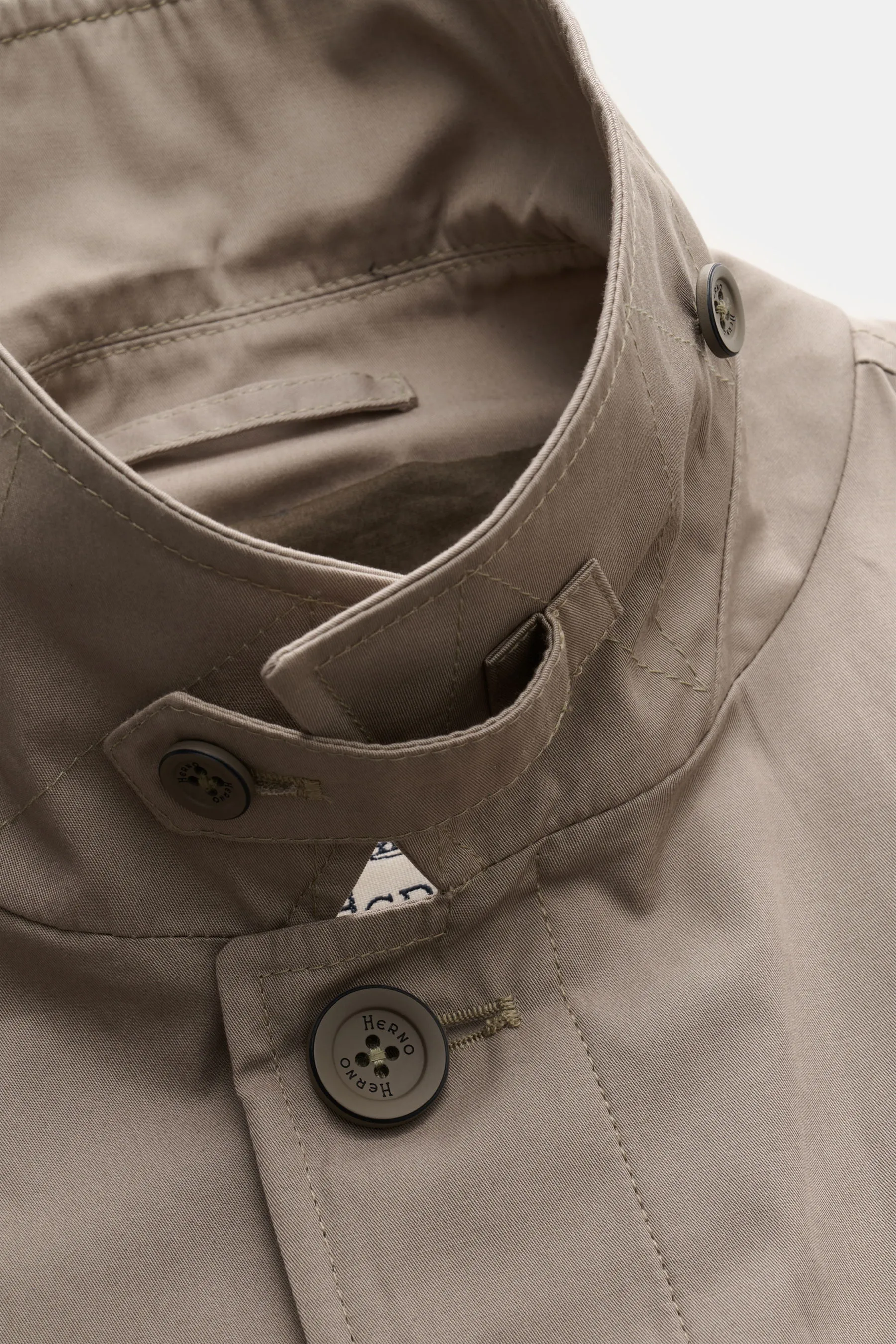 Herno - Herren - Mantel taupe – Bild 6
