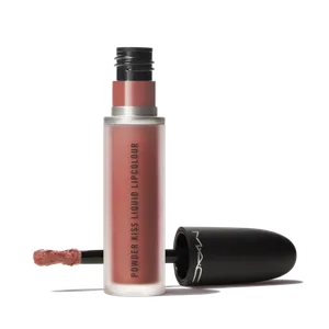 Mac Cosmetics - Powder Kiss Liquid Lipcolour  - Over The Taupe Mac Cosmetics - Powder Kiss Liquid Lipcolour  - Over The Taupe