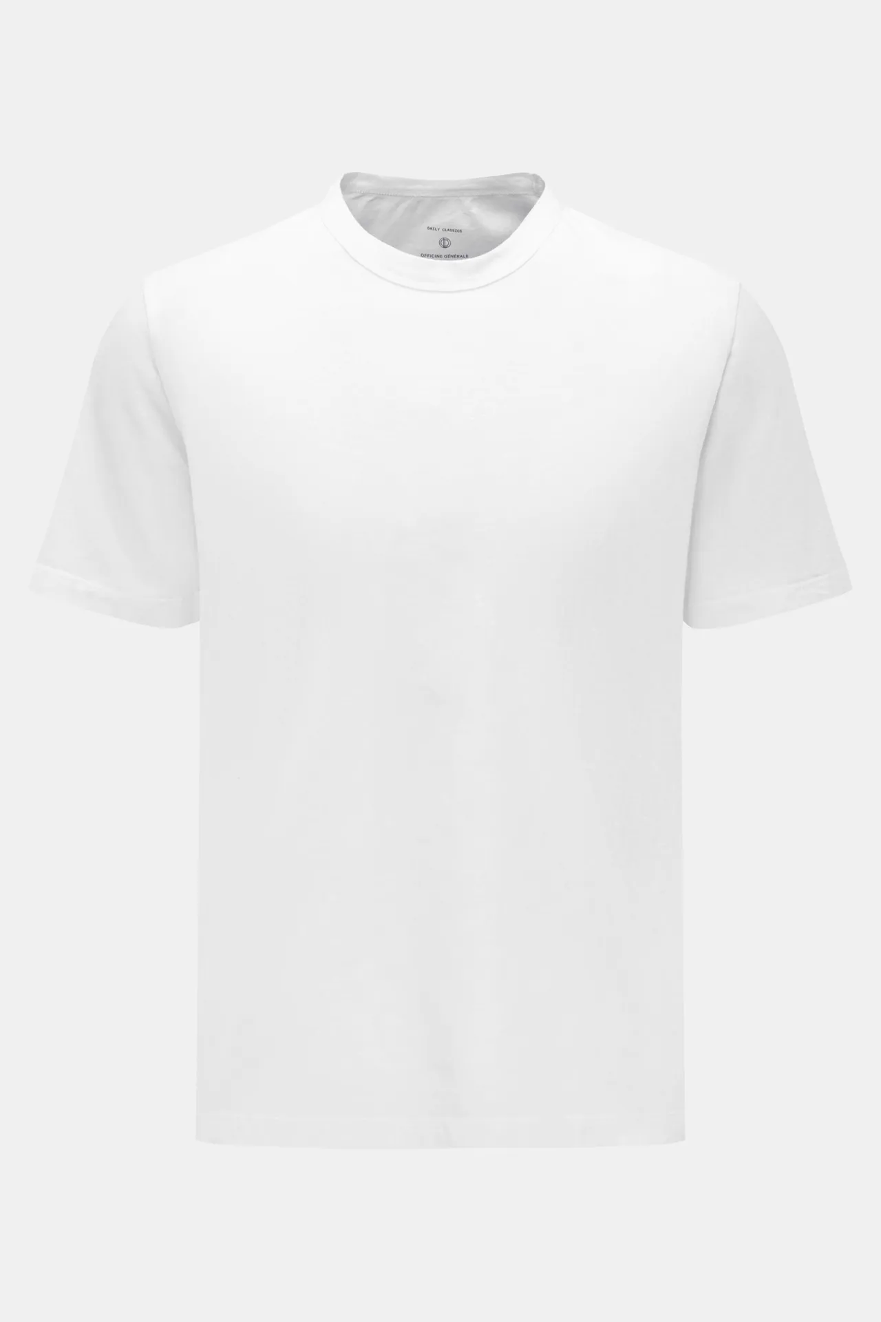 Officine Générale - Herren - Rundhals-T-Shirt %27Cneck Tee%27 weiß Officine Générale - Herren - Rundhals-T-Shirt %27Cneck Tee%27 weiß