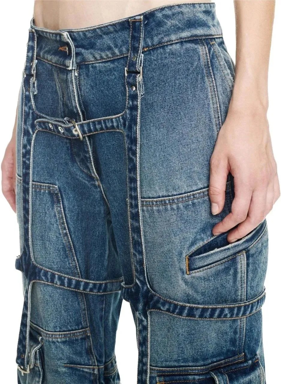 Off-White - Jeans Blue - Größe 27 - blue – Bild 4