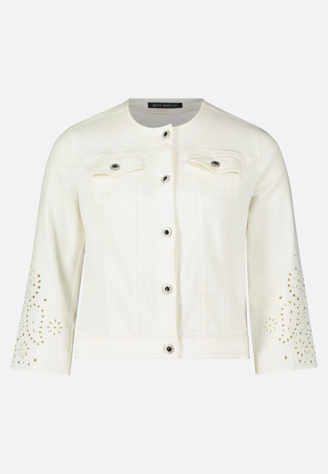 Jeansjacke mit 3/4 Arm – Bild 3