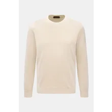 Moorer - Herren - Rundhalspullover %27Orvieto%27 creme Moorer - Herren - Rundhalspullover %27Orvieto%27 creme