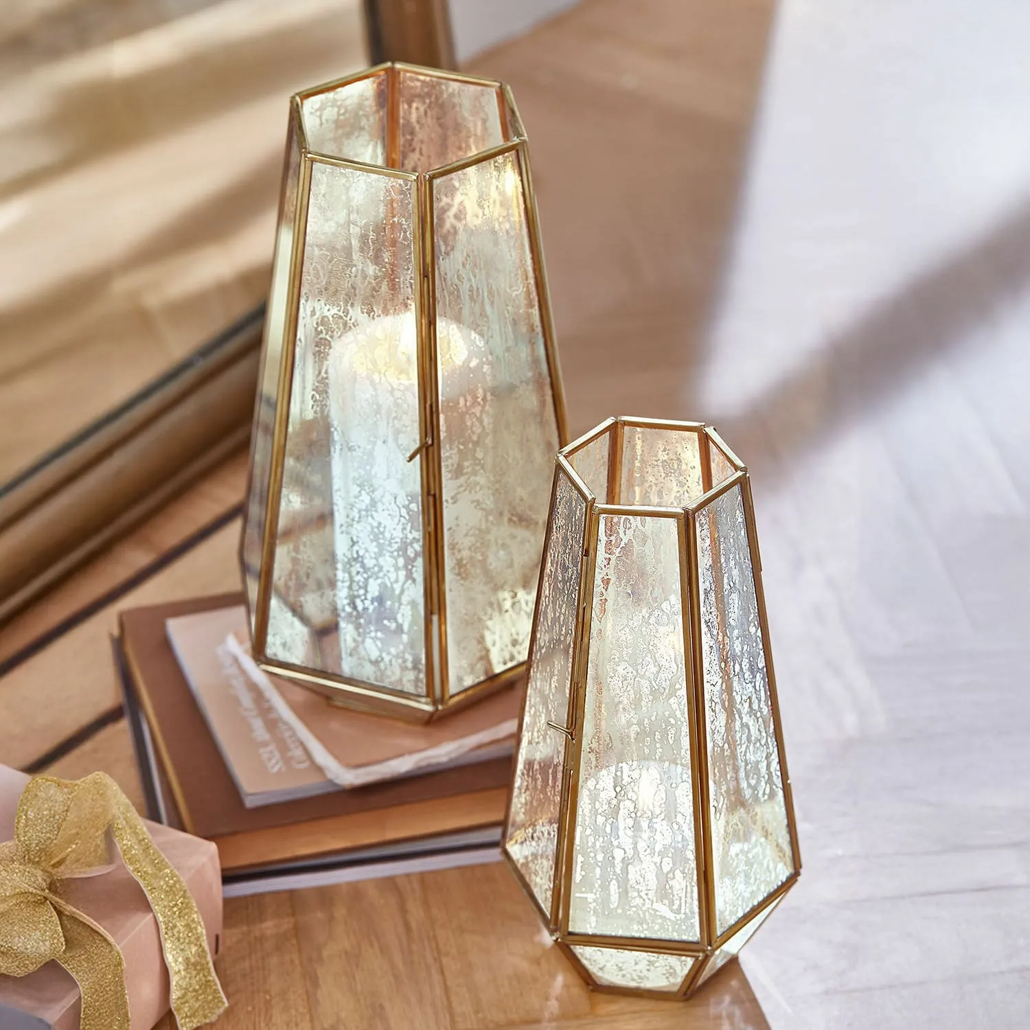 Windlicht 2er Set Mouniza – Bild 2