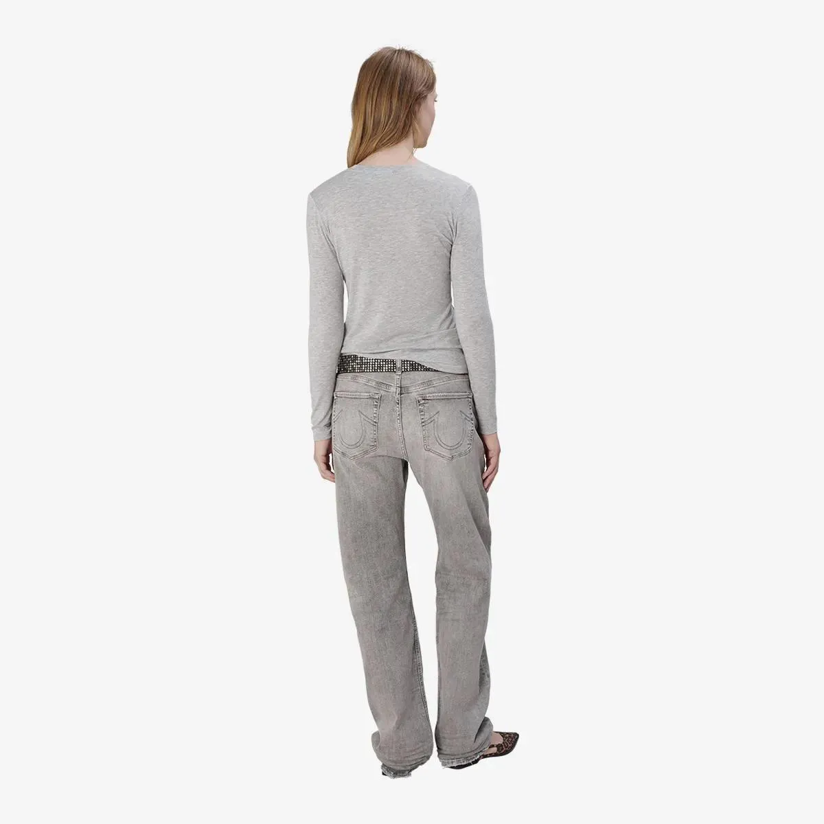 True Religion - Jeans KATE STRAIGHT - Größe 29 - schwarz – Bild 2