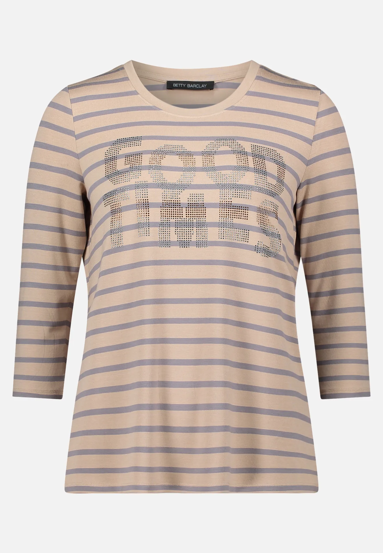 Ringelshirt mit Schmucksteinen – Bild 3