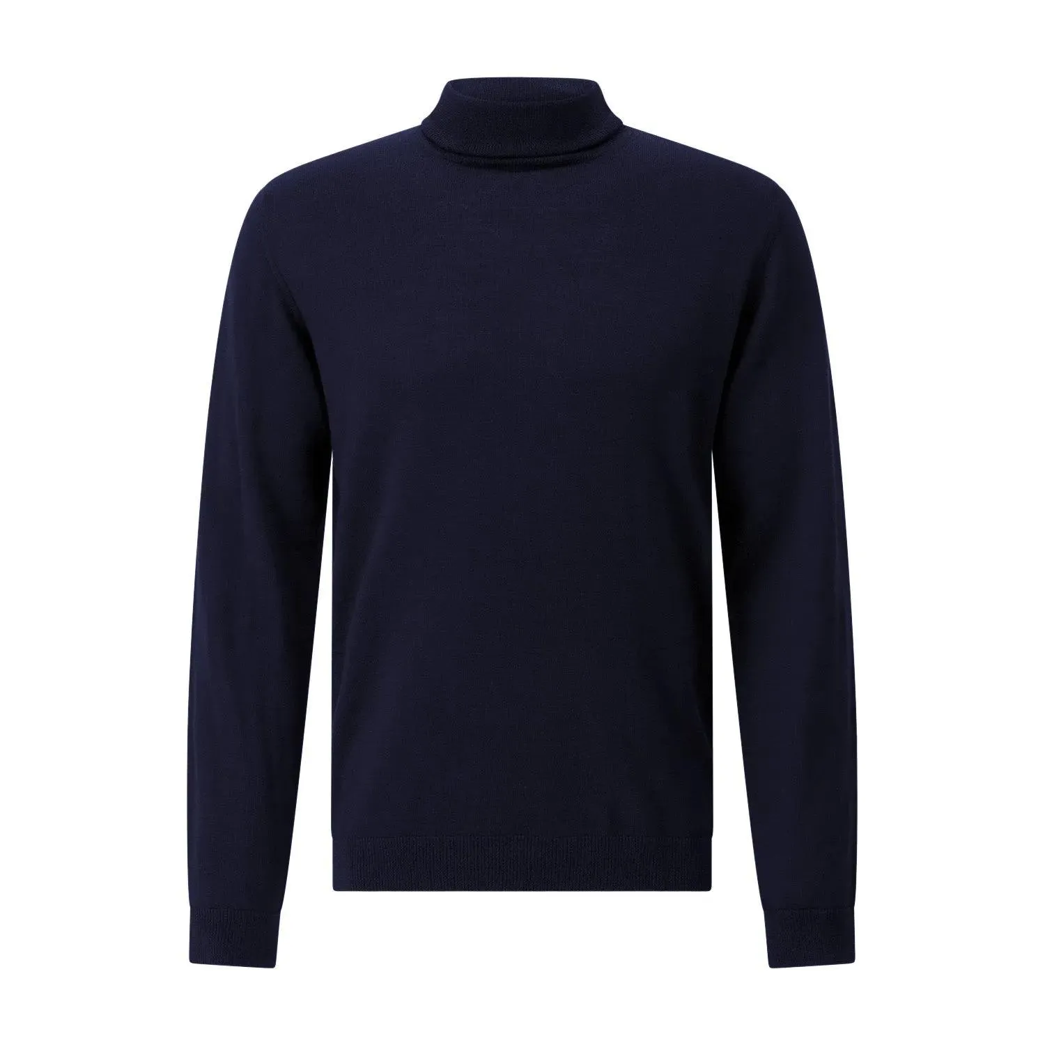 Roberto Collina - Rollkragenpullover aus Wolle - Größe 50 - blau Roberto Collina - Rollkragenpullover aus Wolle - Größe 50 - blau