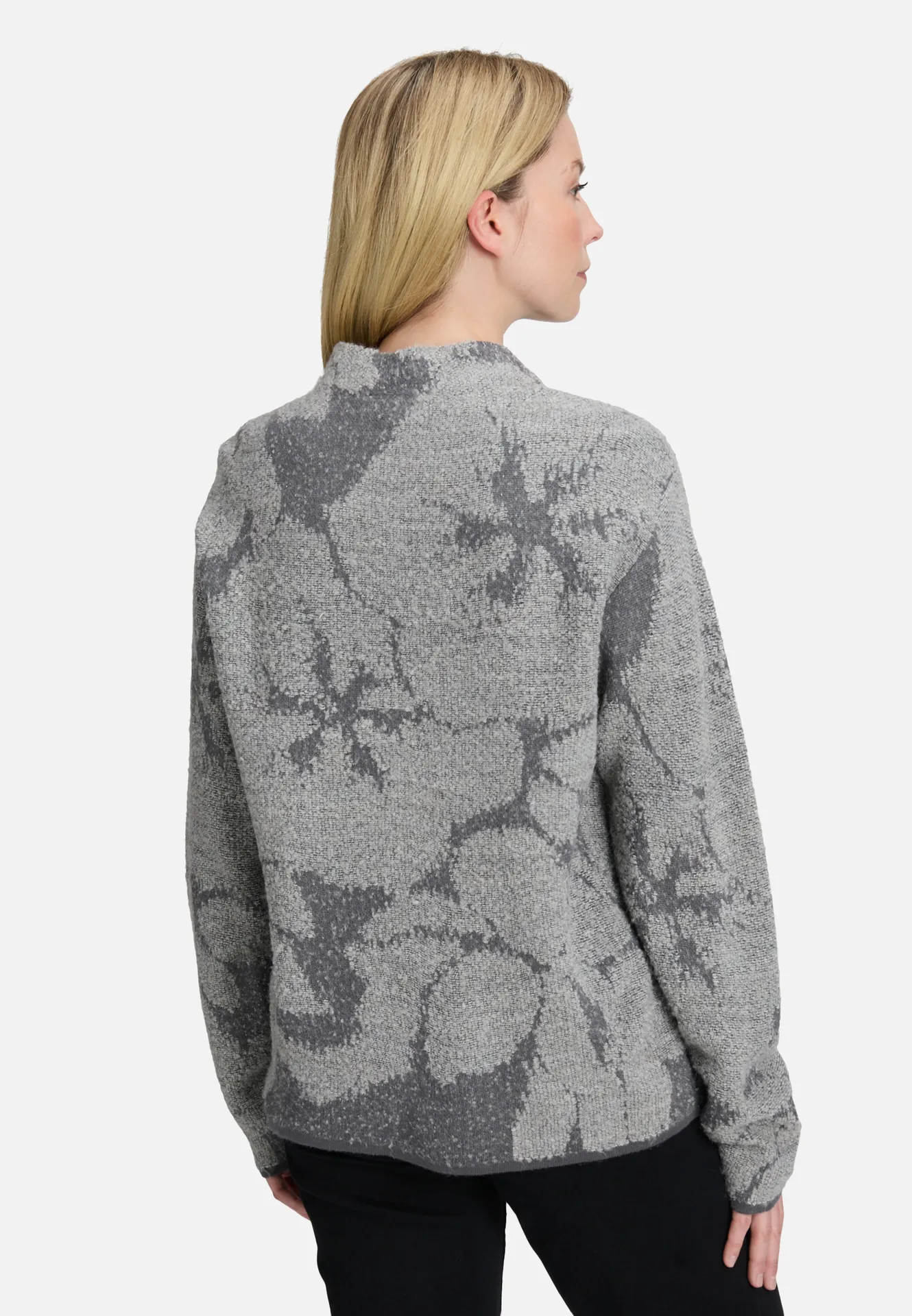 Strickpullover mit Jacquard Strickpullover mit Jacquard