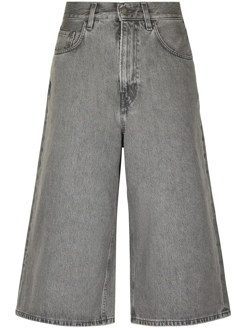 Haikure - Wide-Leg High-Waisted Jeans - Größe 28 - grau Haikure - Wide-Leg High-Waisted Jeans - Größe 28 - grau