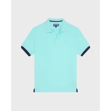 Vilebrequin - Solid Polohemd Aus Baumwolle Für Herren - Polohemd - Palatin - Blau - Größe XXL Vilebrequin - Solid Polohemd Aus Baumwolle Für Herren - Polohemd - Palatin - Blau - Größe XXL