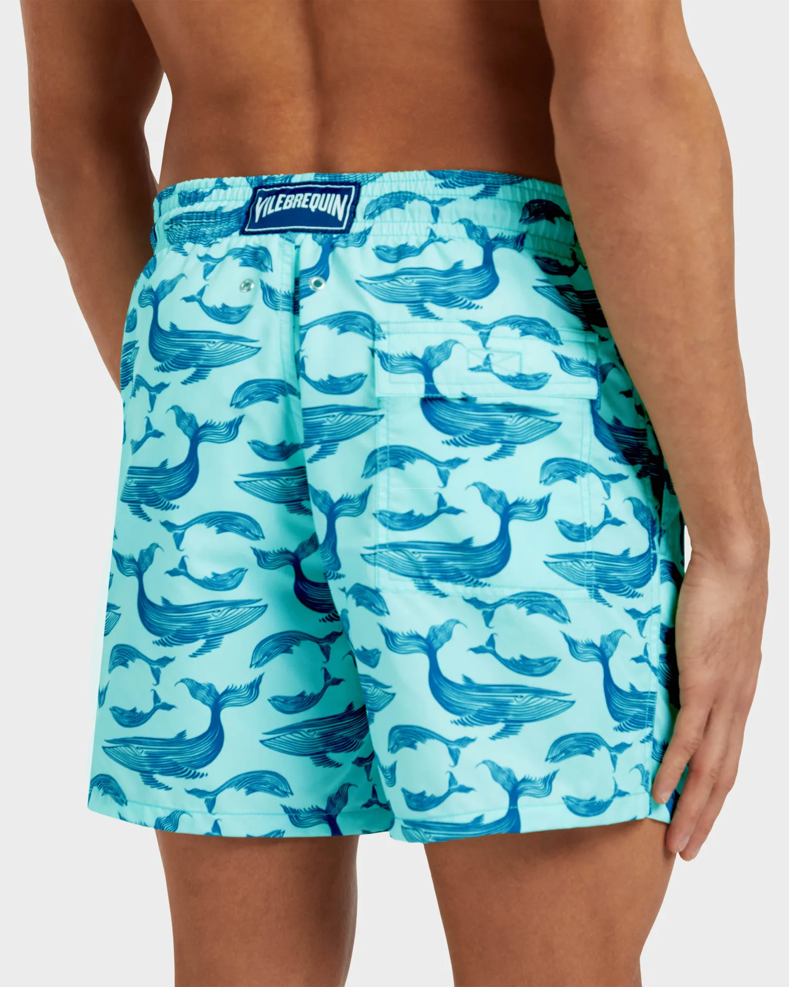 Vilebrequin - Whales Badeshorts Für Herren - Bademode - Moorea - Blau - Größe L – Bild 6