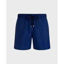 Vilebrequin - Ultraleichte Und Verstaubare Turtles Net Badeshorts Für Herren - Bademode - Mahina - Blau - Größe M Vilebrequin - Ultraleichte Und Verstaubare Turtles Net Badeshorts Für Herren - Bademode - Mahina - Blau - Größe M