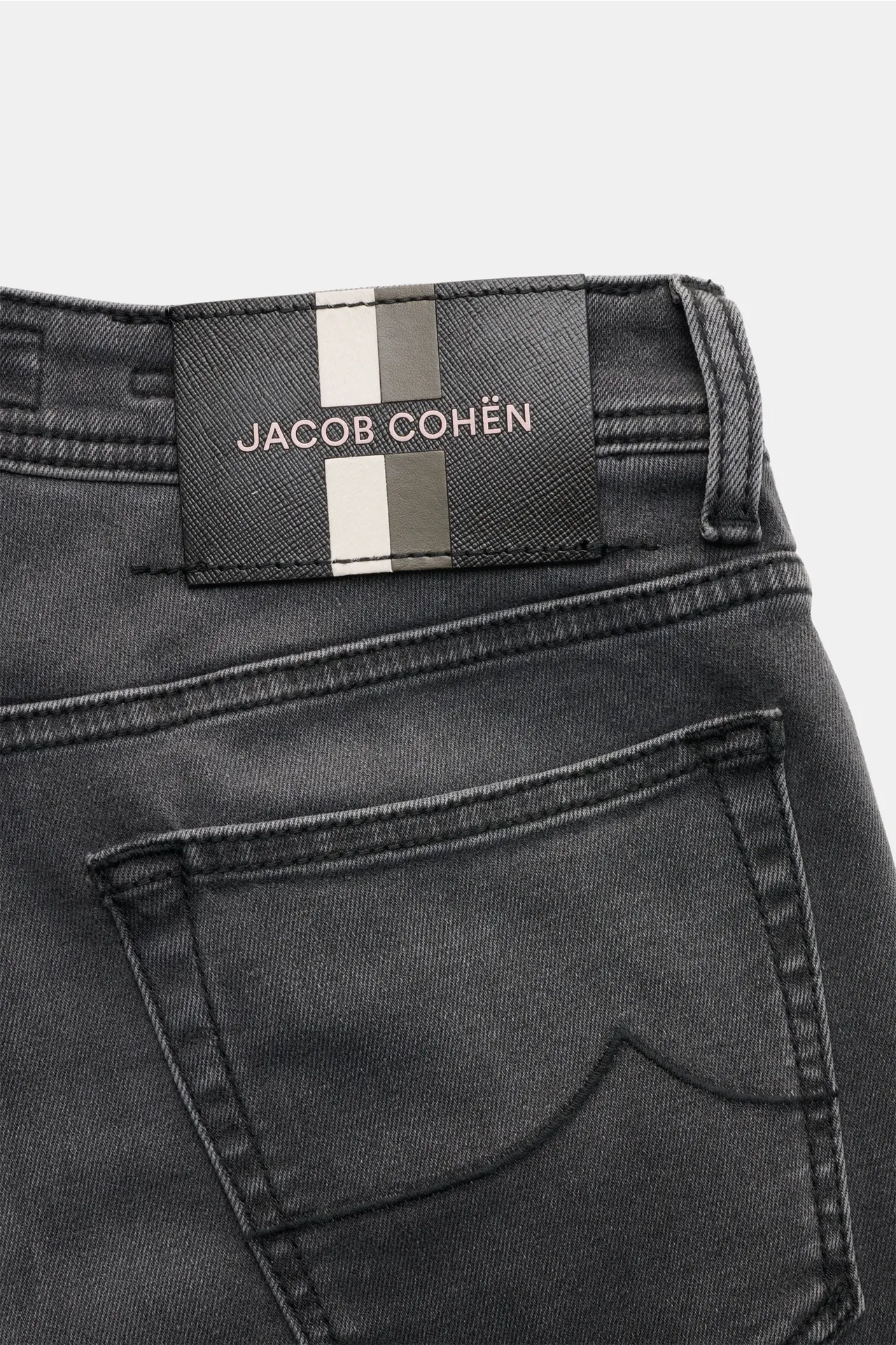 Jacob Cohen - Herren - Jeans 'Bard' dunkelgrau – Bild 2