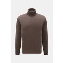 Filippo de Laurentiis - Herren - Cashmere Rollkragenpullover graubraun meliert Filippo de Laurentiis - Herren - Cashmere Rollkragenpullover graubraun meliert