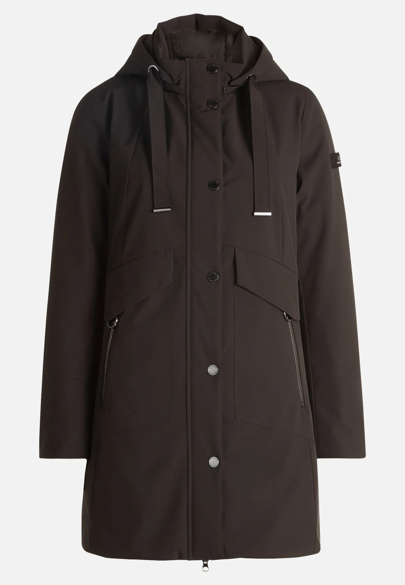 Outdoorjacke mit abnehmbarer Kapuze – Bild 3