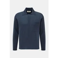 Lisa Yang - Herren - Cashmere Strickhemd %27Kieran%27 graublau Lisa Yang - Herren - Cashmere Strickhemd %27Kieran%27 graublau