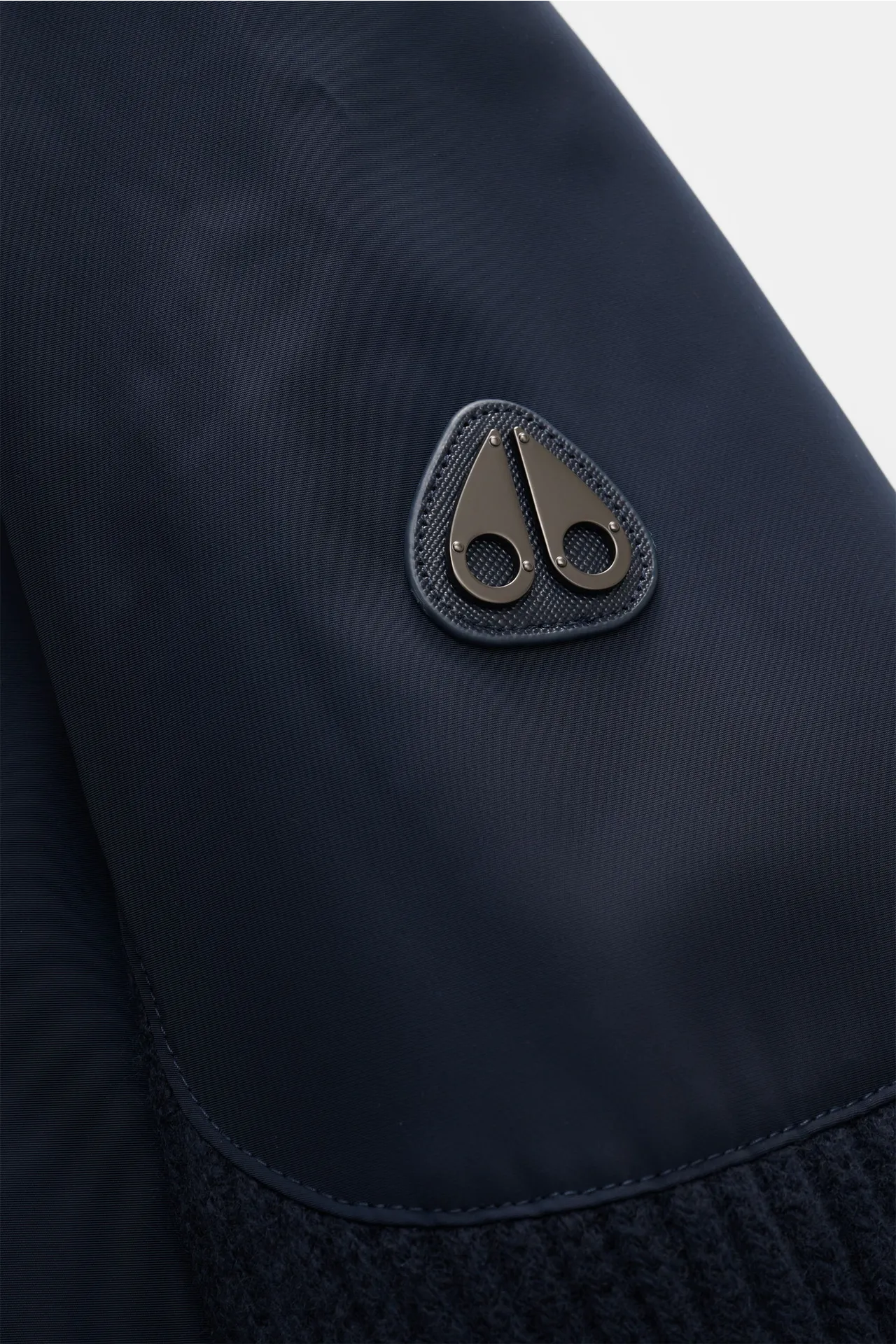 Moose Knuckles - Herren - Daunenblouson 'Magnus Knit Hybrid' navy – Bild 6