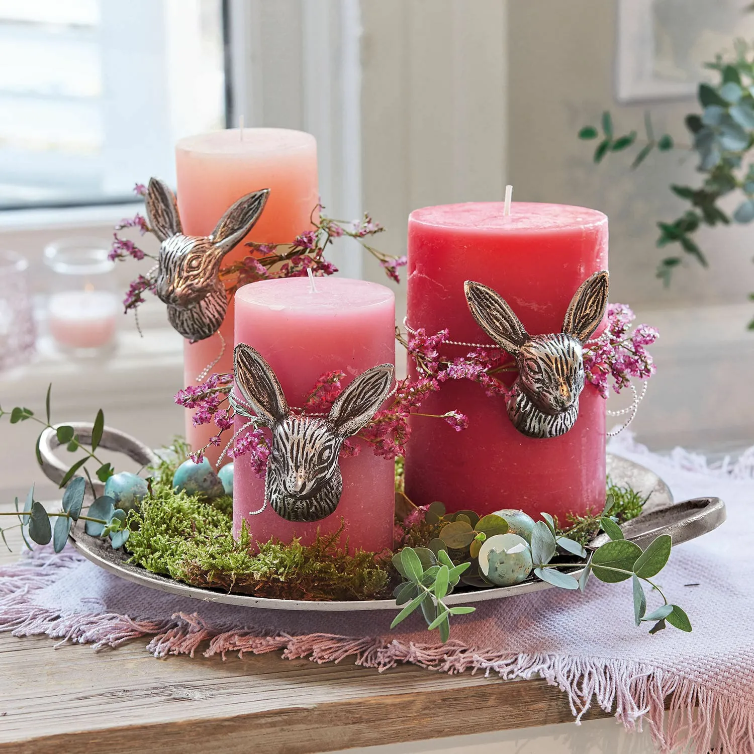 Kerze 3er Set Pretin – Bild 2