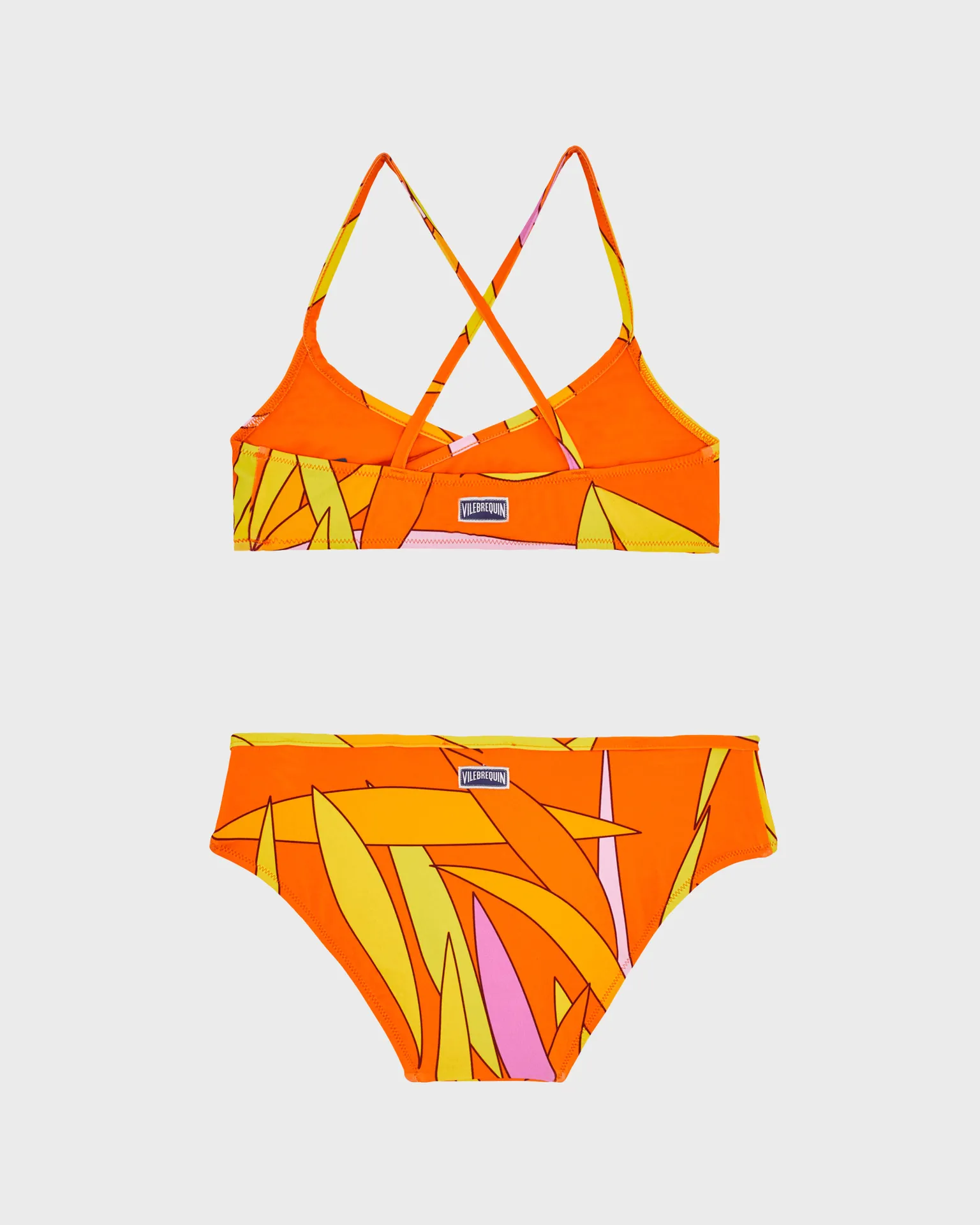 Vilebrequin - Madrague Bikini-set Für Mädchen - Bademode - Gigi - Orange - Größe 8 – Bild 2
