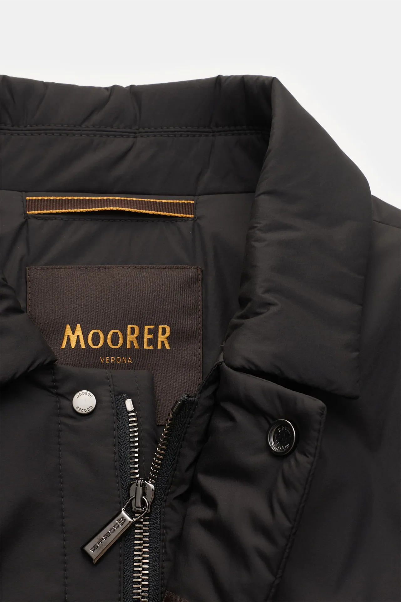 Moorer - Herren - Daunen-Kurzmantel 'Dante' schwarz – Bild 3