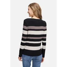 Ringelshirt mit U-Boot-Ausschnitt Ringelshirt mit U-Boot-Ausschnitt