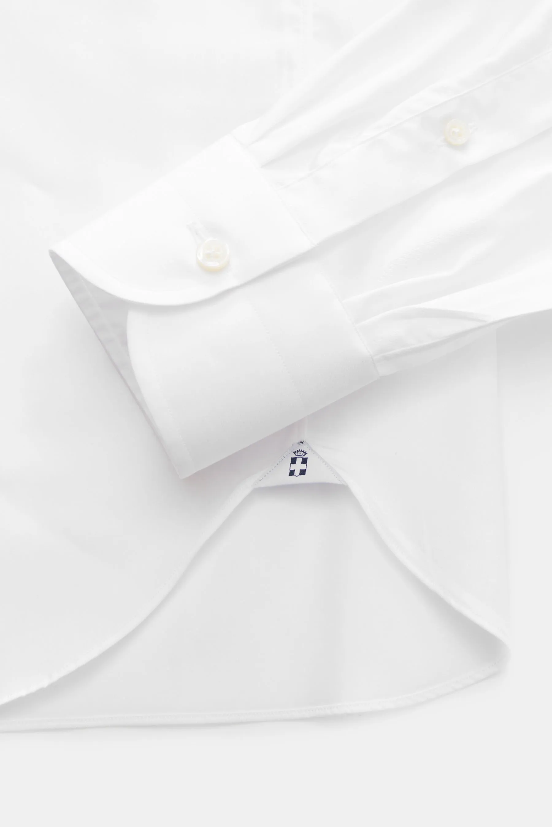 Truzzi - Herren - Business Hemd Haifisch-Kragen 'Napoli Busto' weiß – Bild 3