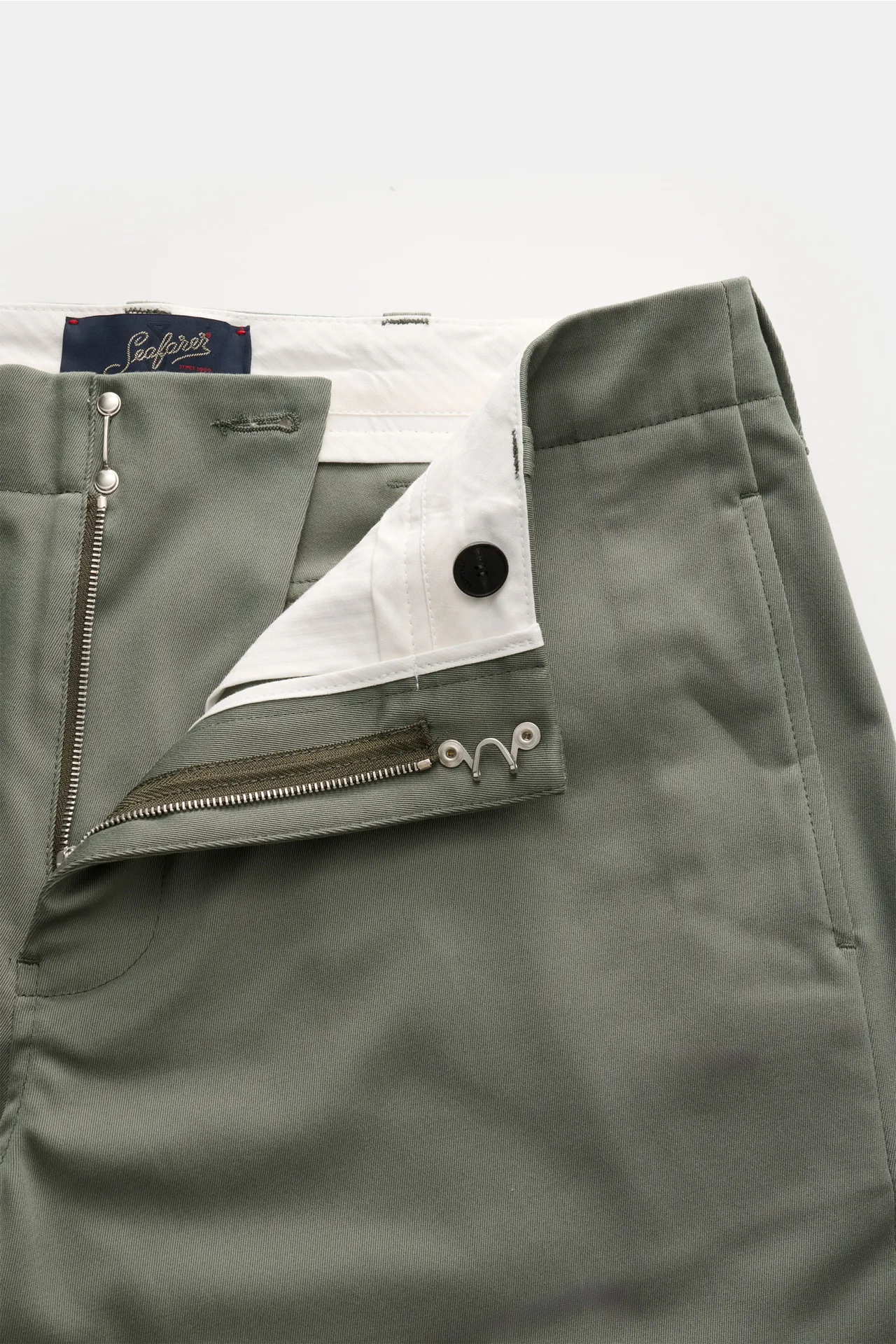 Seafarer - Herren - Baumwollhose 'Yale' graugrün – Bild 4