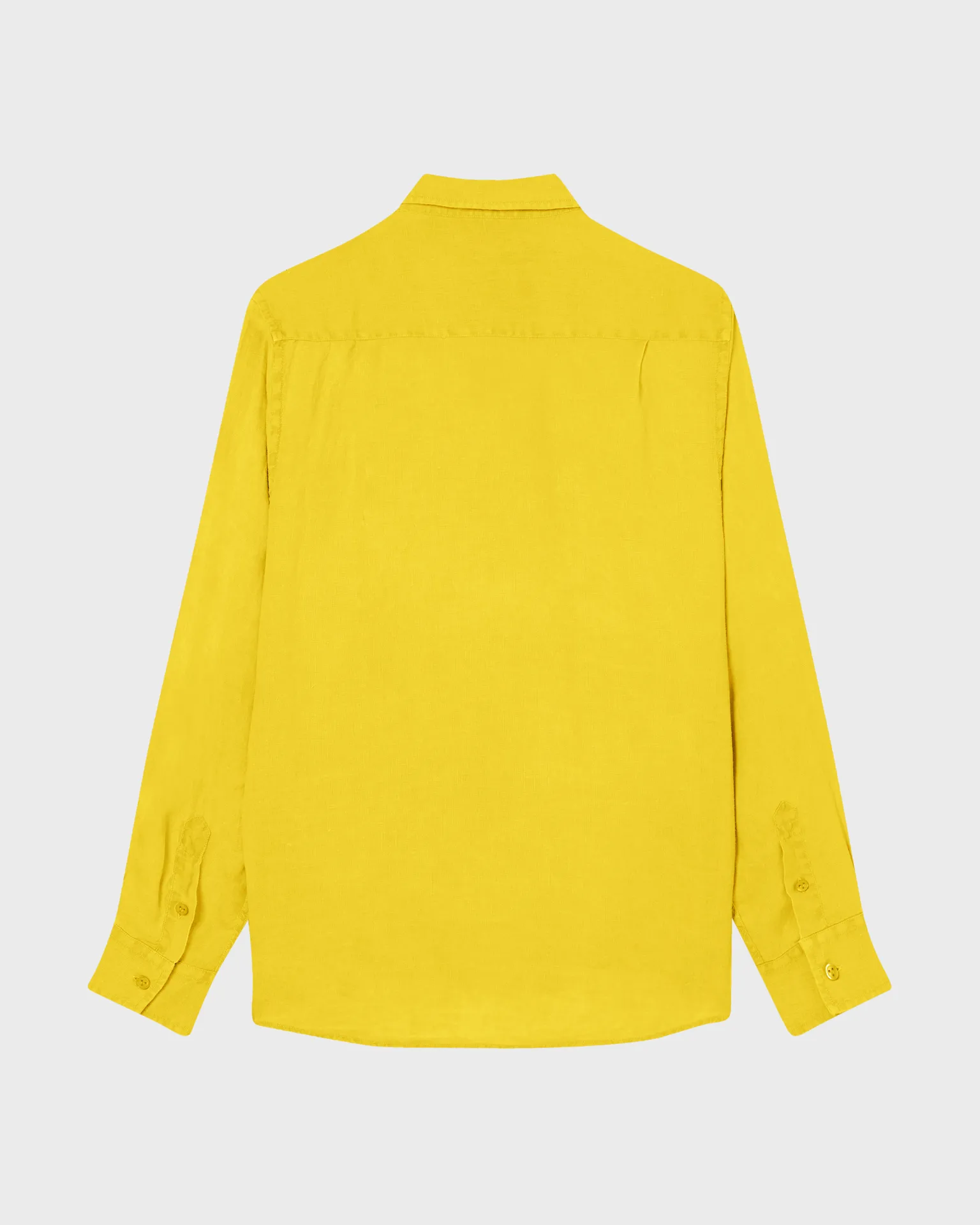 Vilebrequin - Solid Hemd Aus Leinen Für Herren - Hemd - Caroubis - Gelb - Größe XL – Bild 2