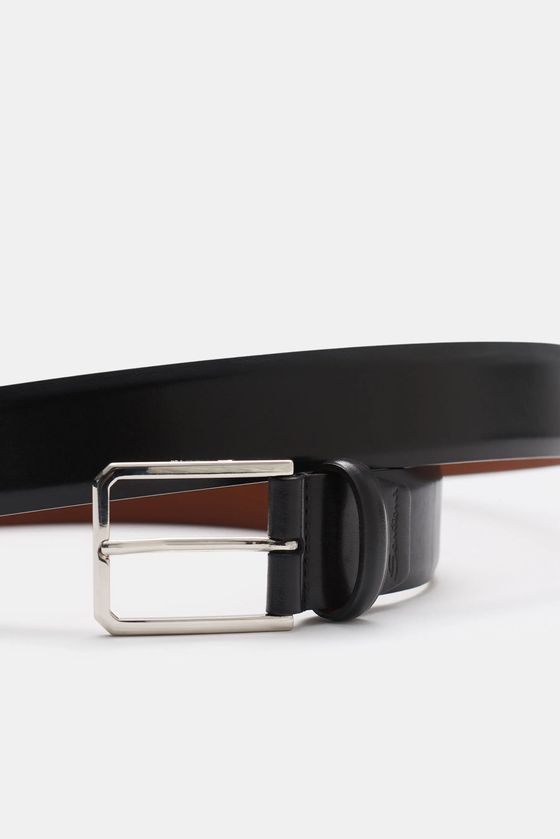 Santoni - Herren - Gürtel schwarz – Bild 2