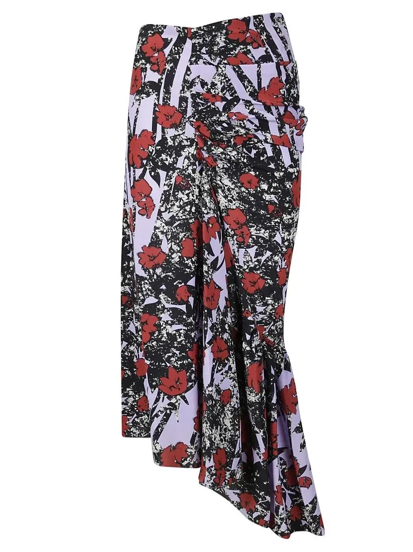 Colville - Luxurious Silk Printed Skirt - Größe 42 - bunt Colville - Luxurious Silk Printed Skirt - Größe 42 - bunt