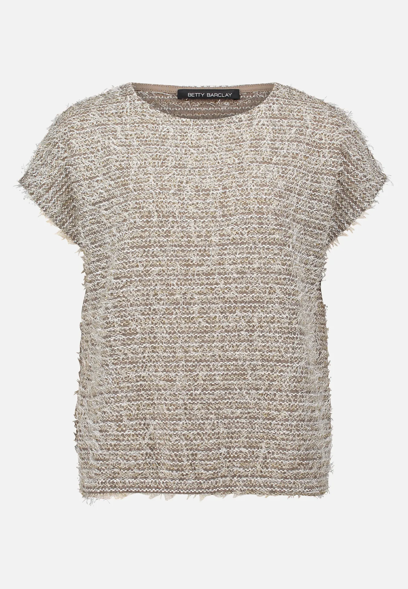 Feinstrickpullover mit Lurexfaden – Bild 3