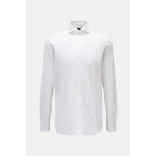 Finamore - Herren - Business Hemd %27Sergio Napoli%27 Haifisch-Kragen weiß Finamore - Herren - Business Hemd %27Sergio Napoli%27 Haifisch-Kragen weiß