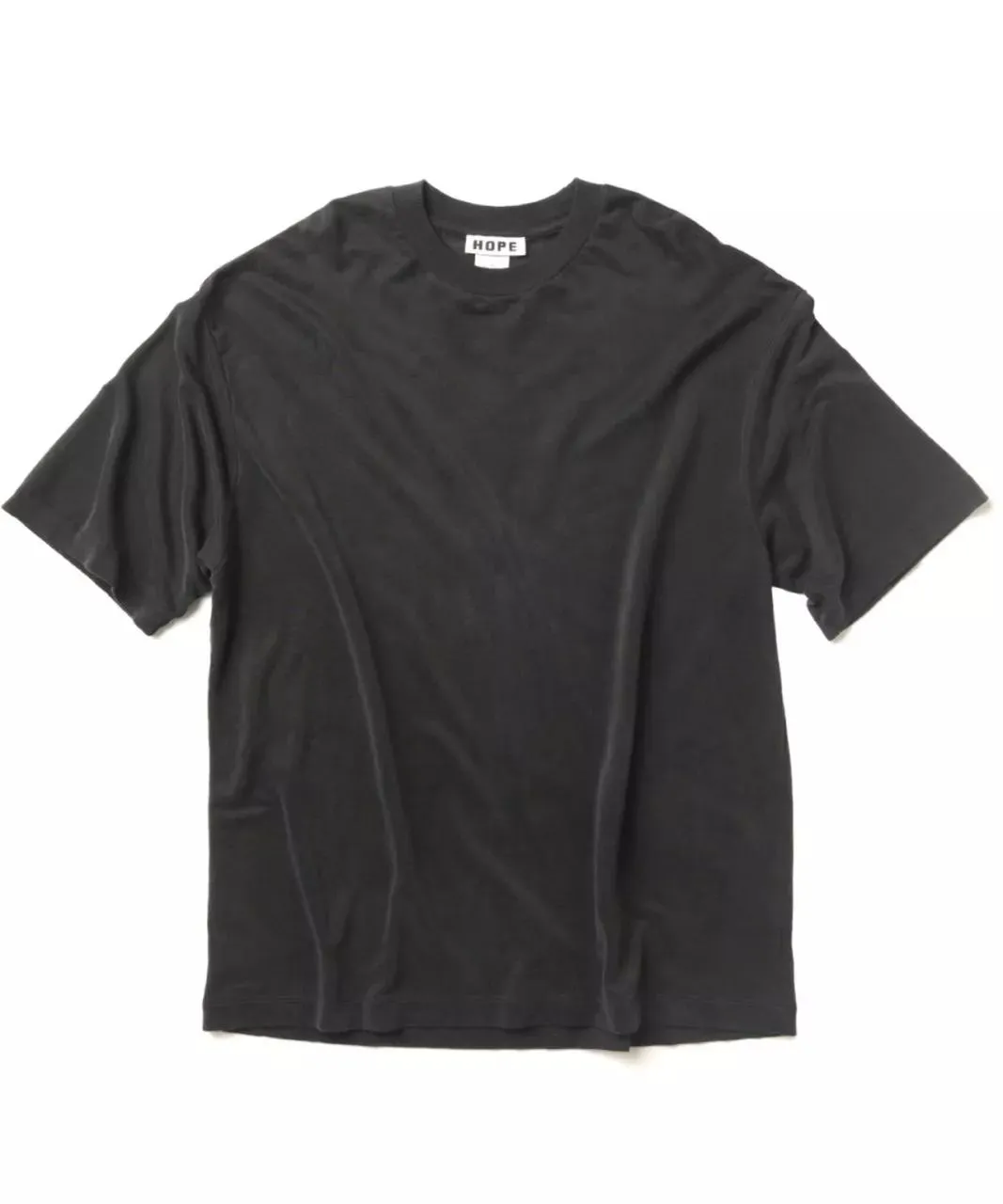 Hope - HOPE Schwarzes, oversized T-Shirt aus Cupro - Größe 38/46 - multi Hope - HOPE Schwarzes, oversized T-Shirt aus Cupro - Größe 38/46 - multi