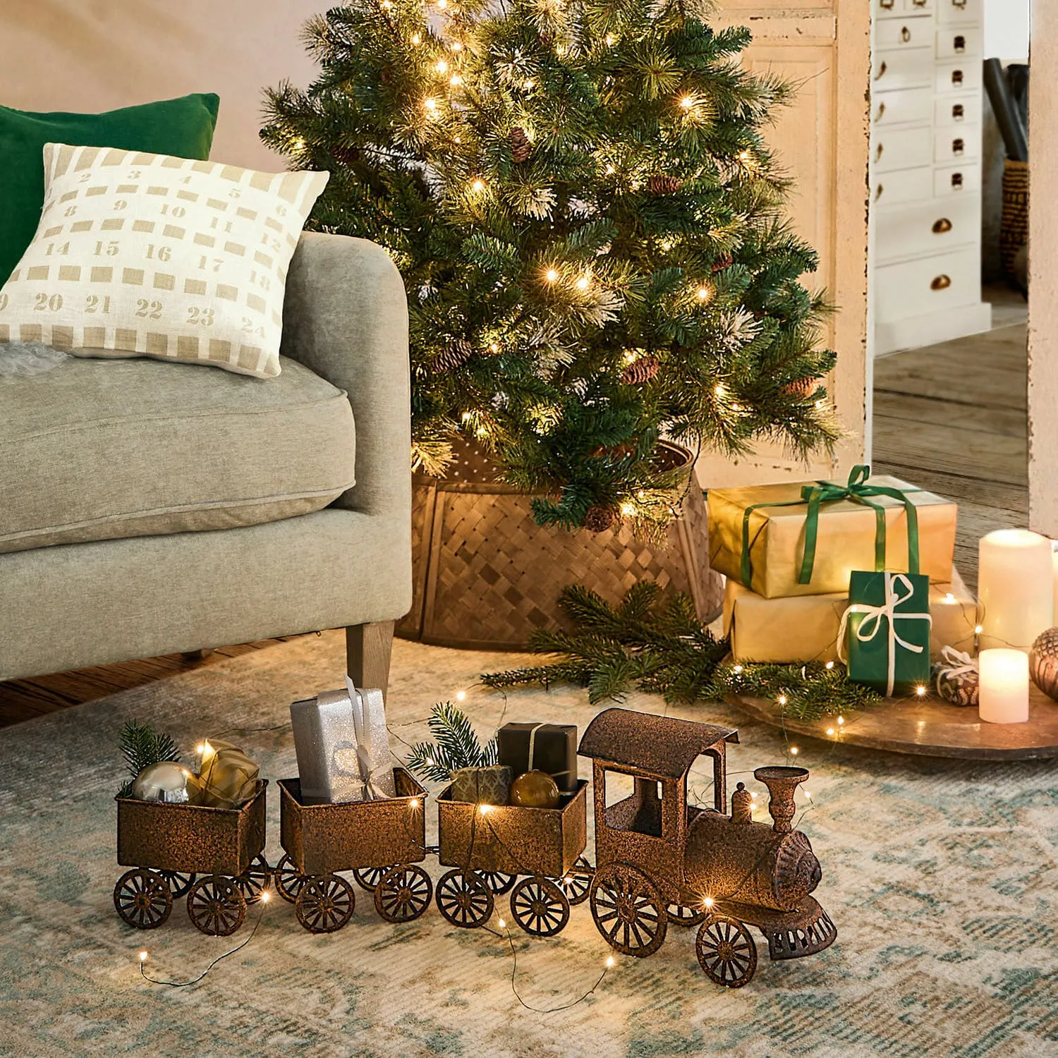 Weihnachtsbaum-Umrandung Eden – Bild 2