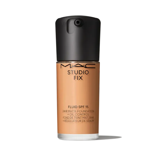 Mac Cosmetics - Studio Fix Fluid SPF 15 24HR Matte Foundation + Oil Control - NC41 Mac Cosmetics - Studio Fix Fluid SPF 15 24HR Matte Foundation + Oil Control - NC41