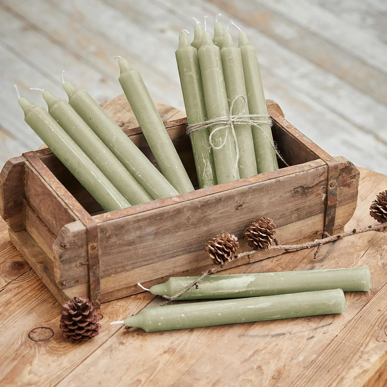 Kerze 12er Set Bauceau – Bild 4