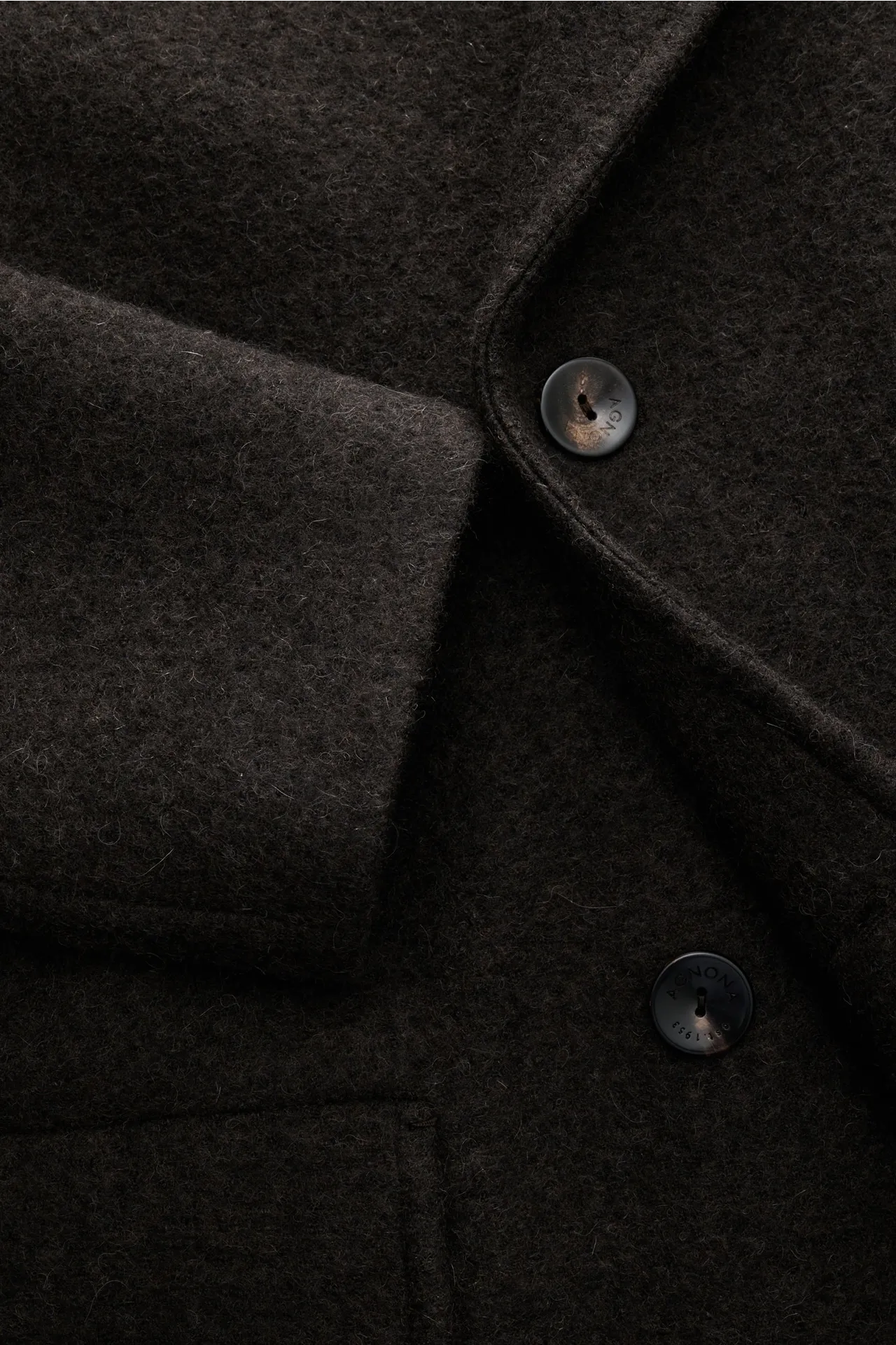 Agnona - Herren - Mantel graubraun – Bild 4