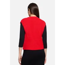 Grobstrickjacke ohne Arm Grobstrickjacke ohne Arm