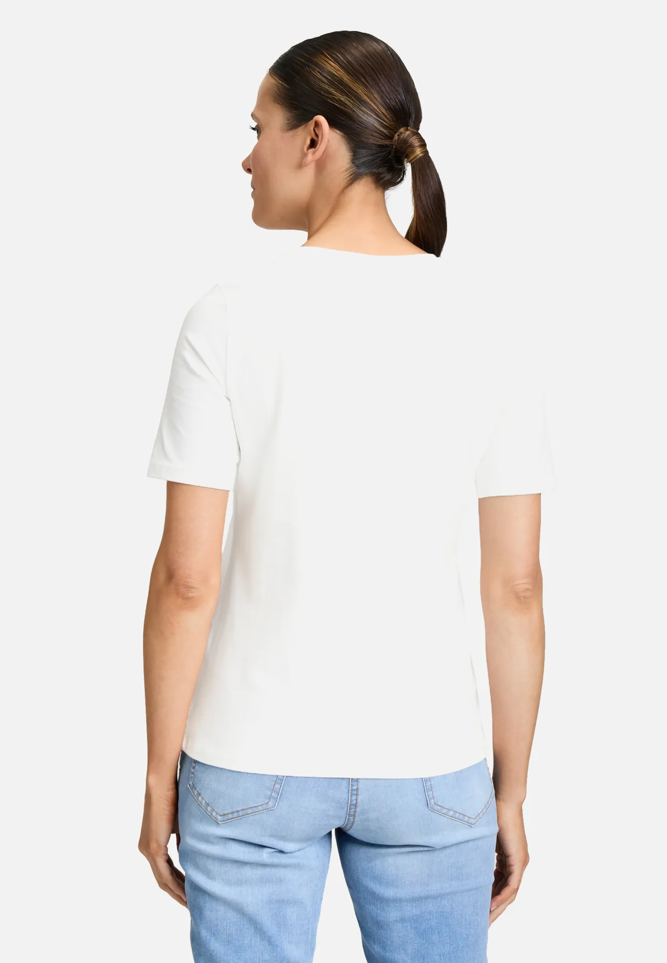 Basic Shirt mit Placement Basic Shirt mit Placement