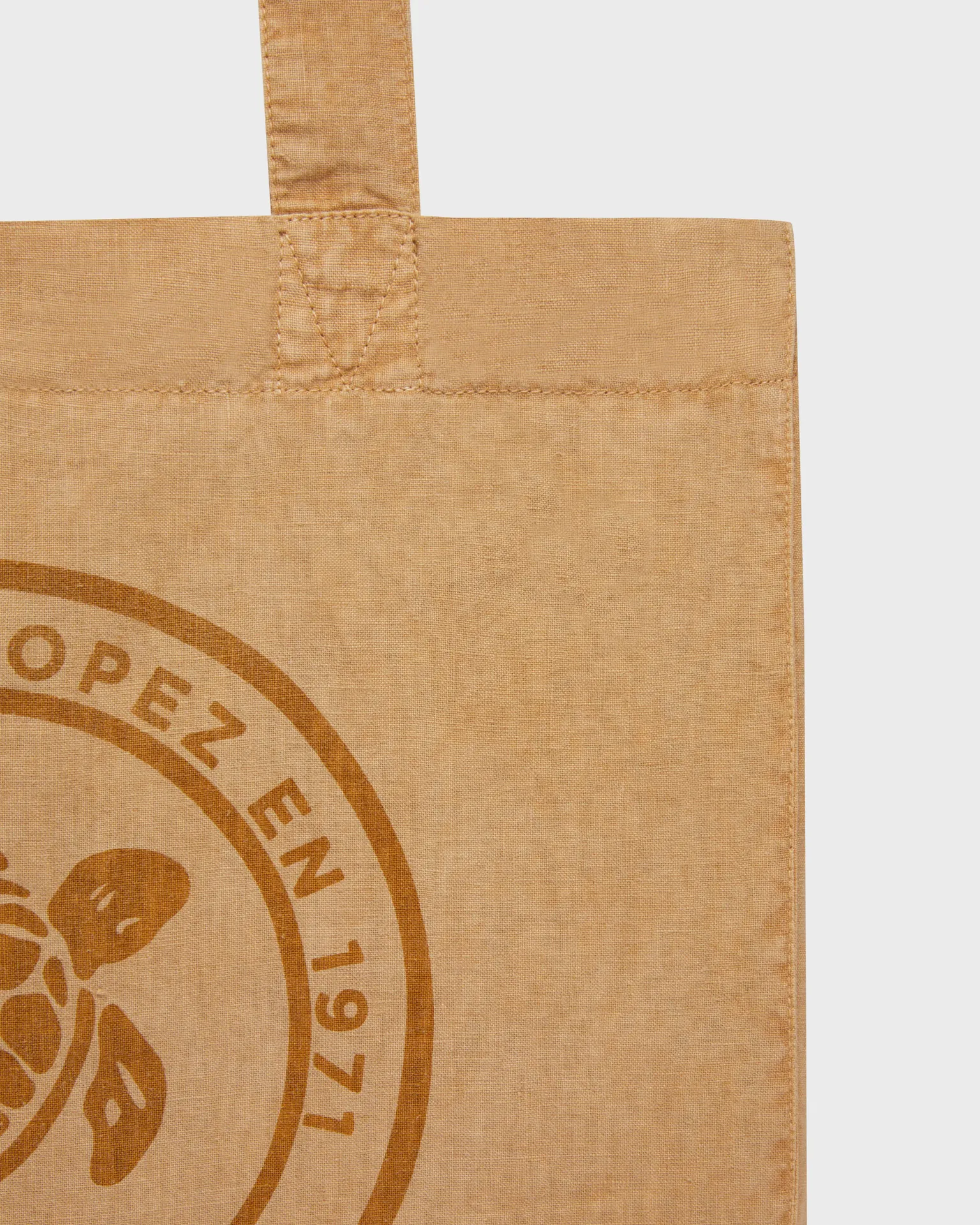 Vilebrequin - Solid Unisex-strandtasche Aus Leinen - Strandtasche - Babel - Marone - Größe OSFA – Bild 5