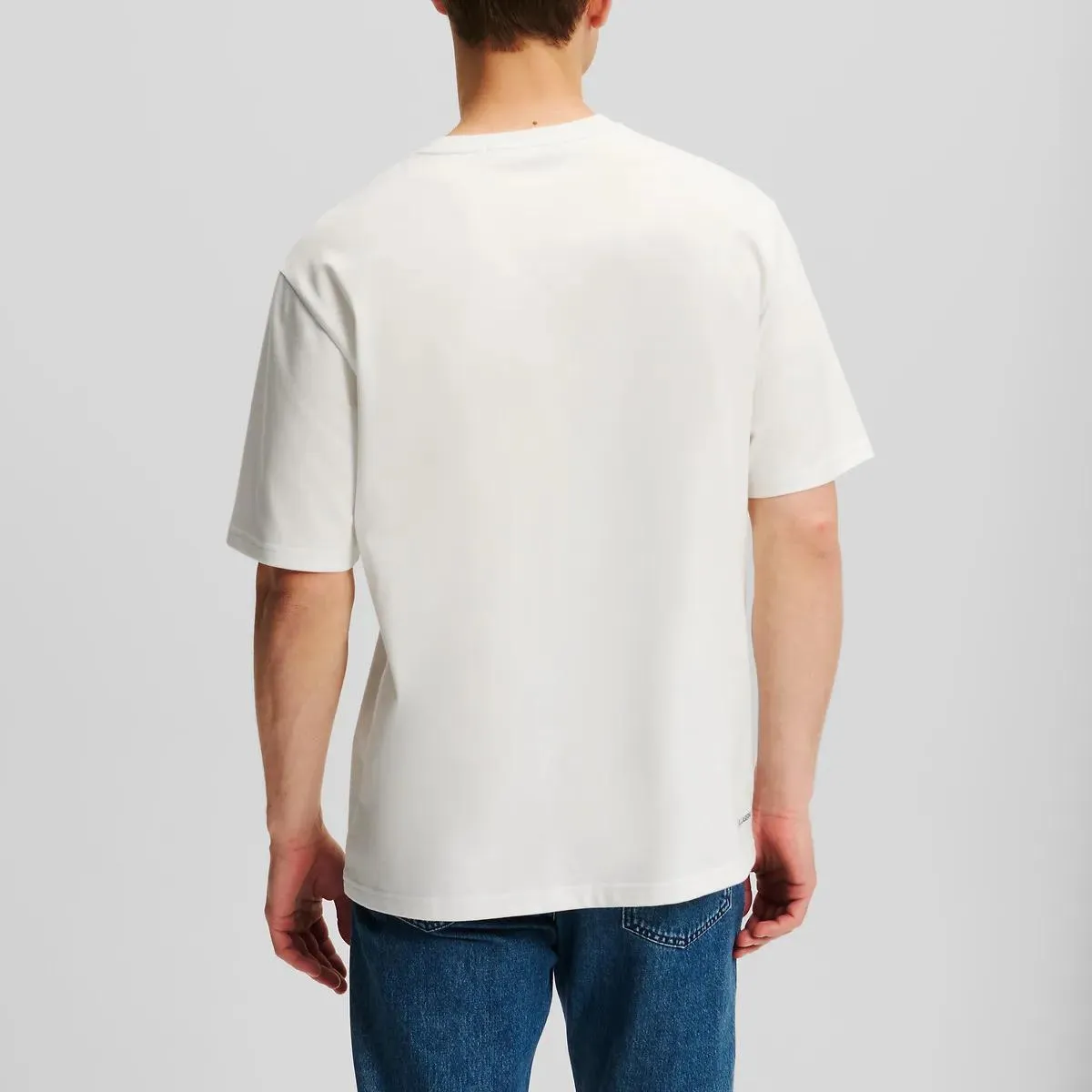 Karl Lagerfeld - T-SHIRT MIT SONNENBRILLE T-shirt - Größe L - creme – Bild 2