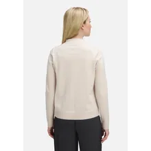 Basic-Strickpullover mit Stehkragen Basic-Strickpullover mit Stehkragen