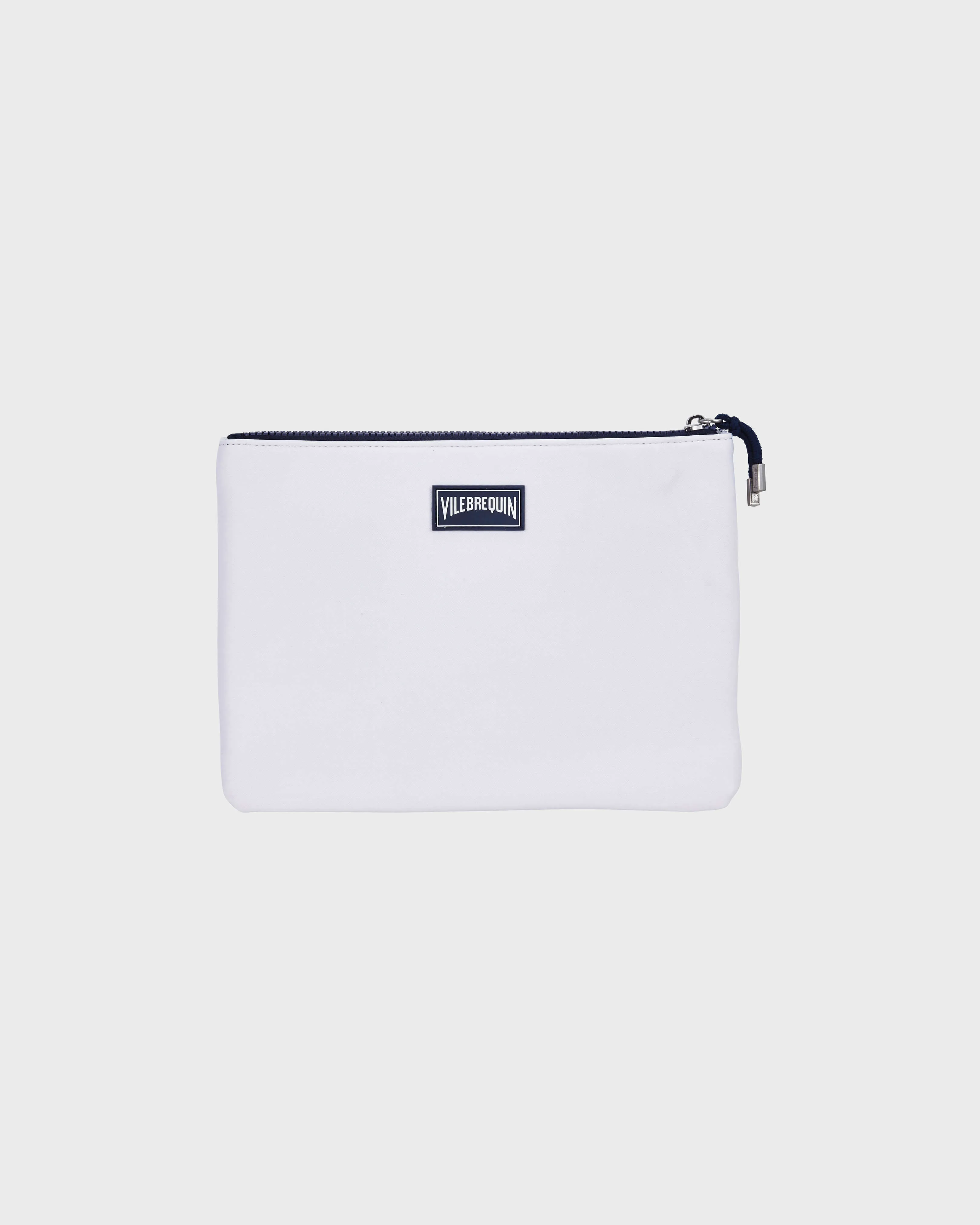 Vilebrequin - Solid Unisex-beutel Aus Neopren - Tasche - Pool - Weiss - Größe OSFA – Bild 2