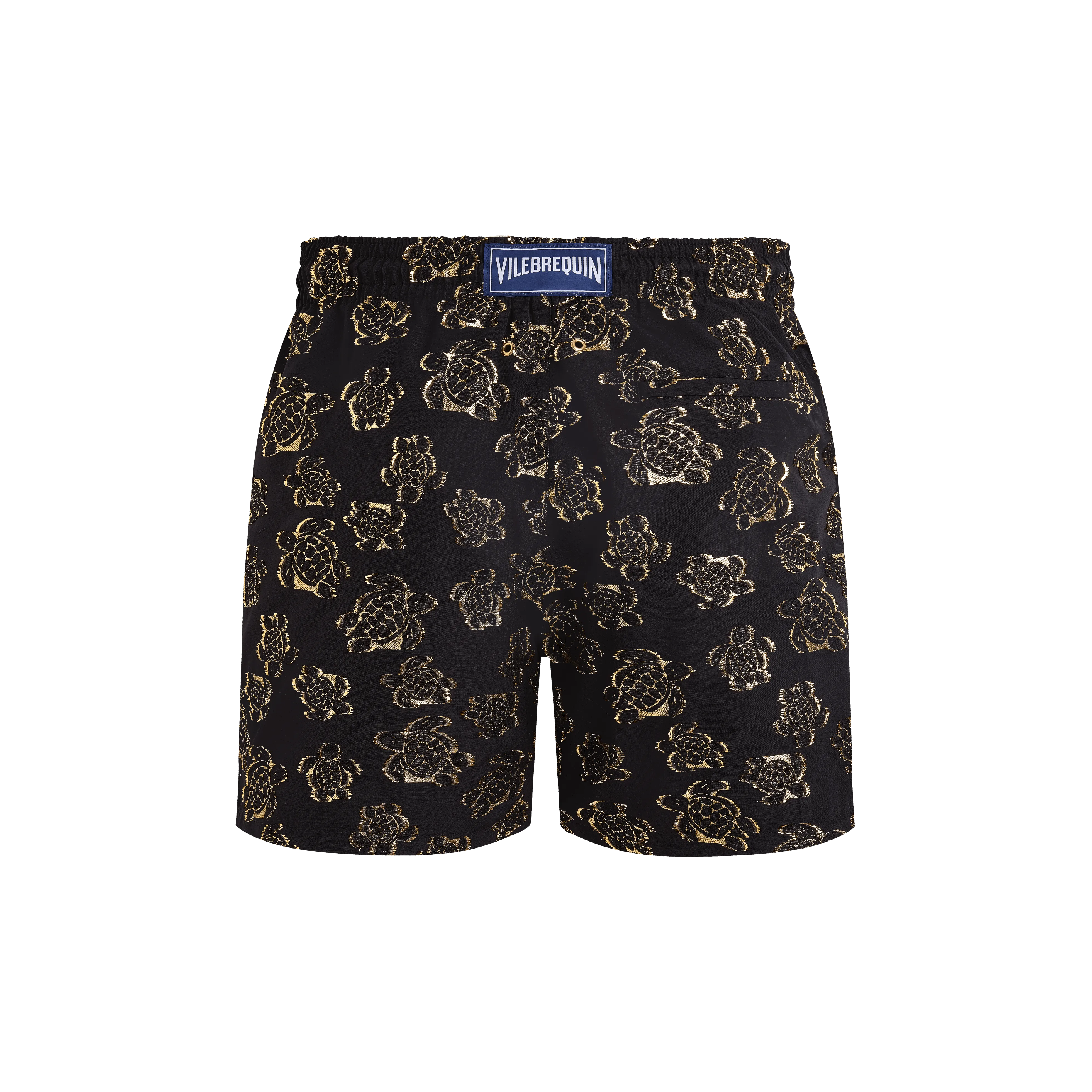 Vilebrequin Ronde Des Tortues Jacquard Badeshorts Für Herren - Moopea - Schwarz - Größe XXL – Bild 2