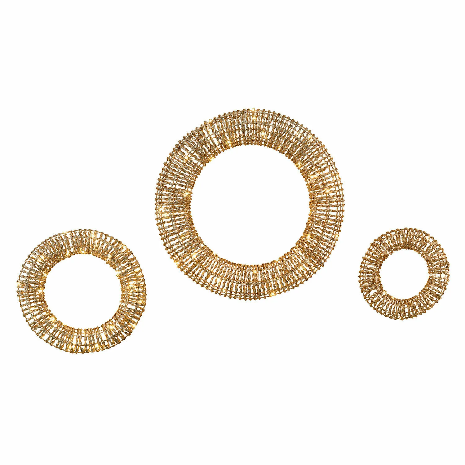 LED-Kranz 3er Set Antorino – Bild 3