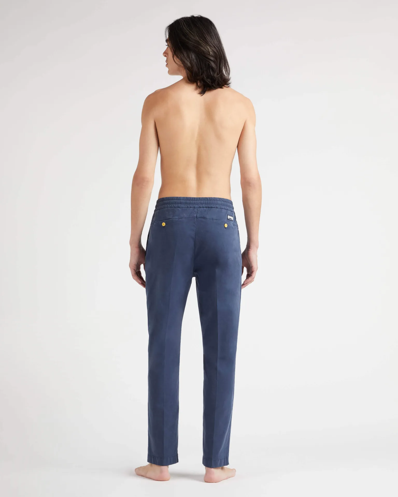 Vilebrequin - Solid Hose Aus Baumwolle Und Tencel Für Herren - Jeanshose - Clemence - Blau - Größe 35 – Bild 4