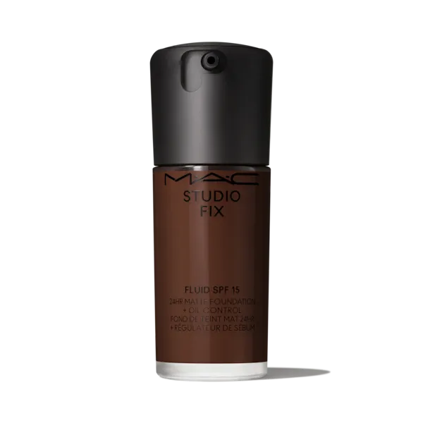 MAC Cosmetics Studio Fix Fluid SPF 15 24HR Matte Foundation + Oil Control MAC Cosmetics Studio Fix Fluid SPF 15 24HR Matte Foundation + Oil Control