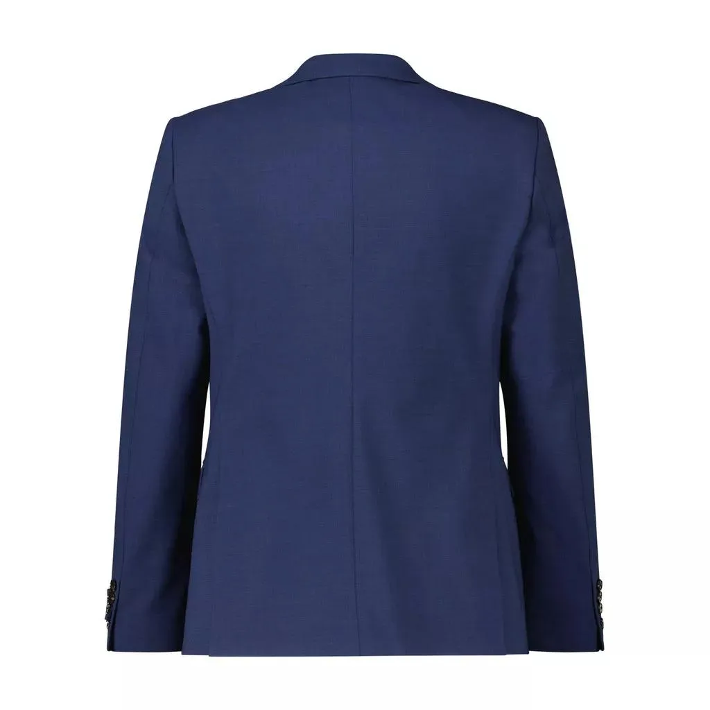 JOOP! - Slim-Fit Sakko Herby aus Woll-Mix - Größe 102 - blau – Bild 2