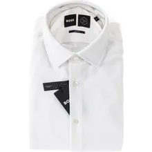 Boss - Shirts White - Größe 39 - weiß Boss - Shirts White - Größe 39 - weiß