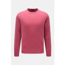 04651/ A trip in a bag - Herren - Cashmere Rundhalspullover %27Crew%27 hellrot 04651/ A trip in a bag - Herren - Cashmere Rundhalspullover %27Crew%27 hellrot