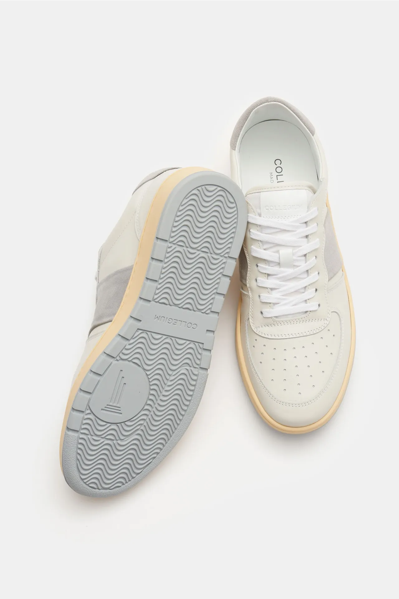 Collegium - Herren - Sneaker 'Destroyer Low' offwhite/hellgrau – Bild 2